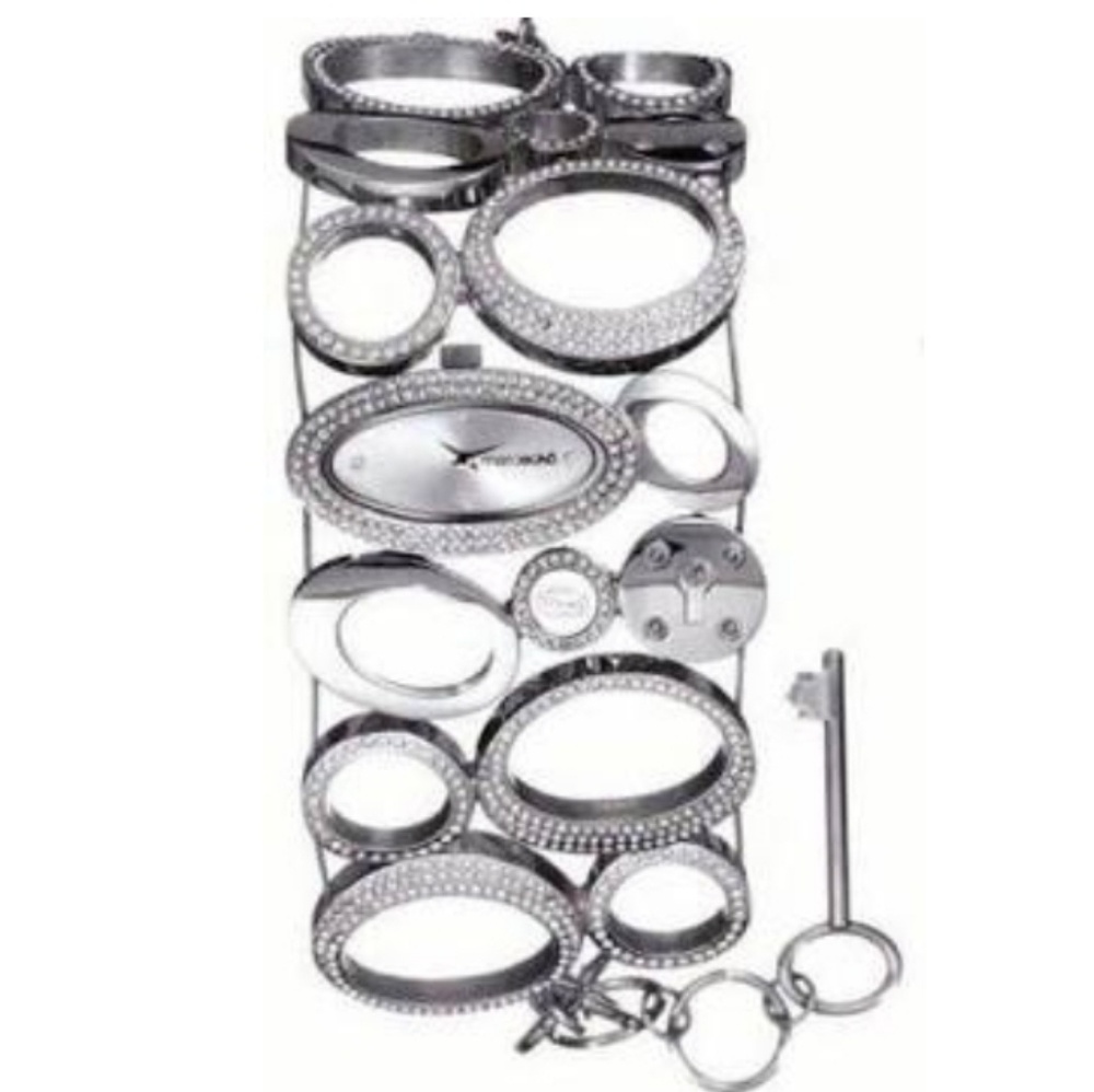 Mark Eckó Stainless Steel Bracelet Watch